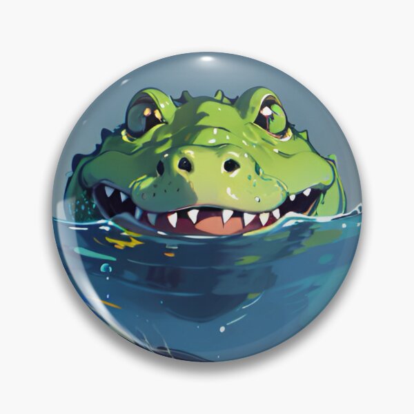 Item preview, Happy gator designed and sold by Glenbobagins.