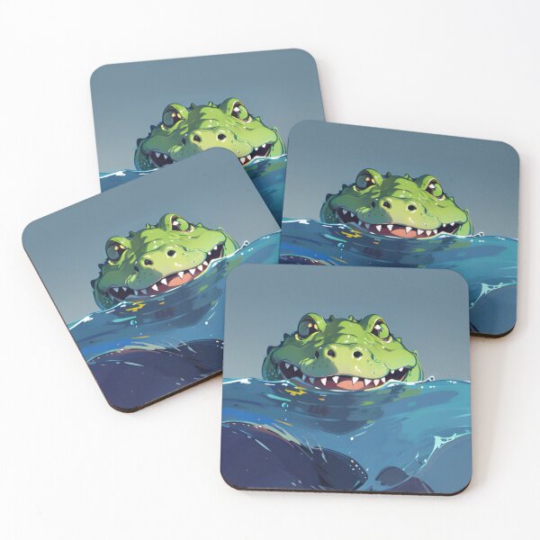 Item preview, Happy gator designed and sold by Glenbobagins.