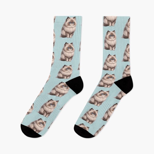 Item preview, Fluffy Himalayan Cat – Cute Pet Lover designed and sold by RetroPrism.