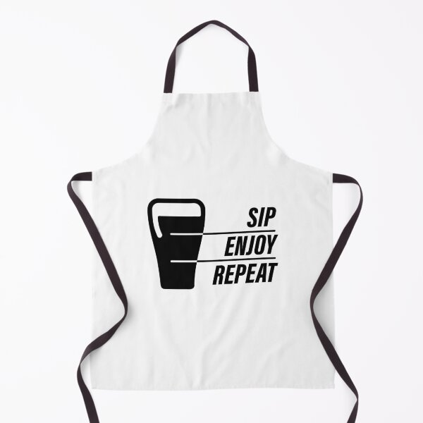 Item preview, Sip, Enjoy, Repeat - Beer Drinking Instructions designed and sold by Bleak Shirt.