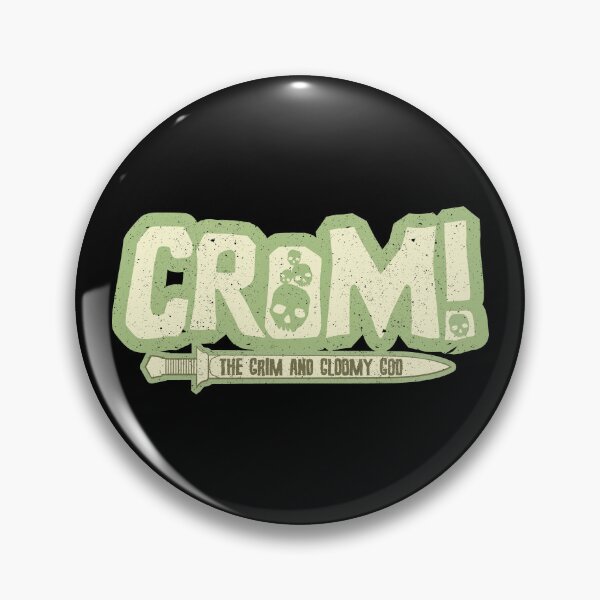 Item preview, Crom! - The Grim & Gloomy God | Retro 80s Comic, Vintage Fluo Design T-Shirt designed and sold by SALENTOmadness.