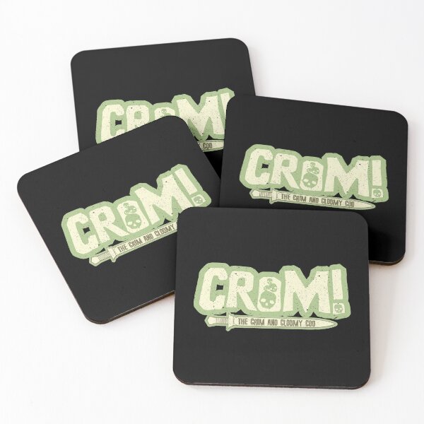 Item preview, Crom! - The Grim & Gloomy God | Retro 80s Comic, Vintage Fluo Design T-Shirt designed and sold by SALENTOmadness.
