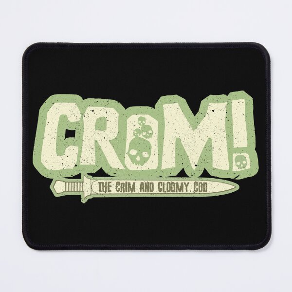 Item preview, Crom! - The Grim & Gloomy God | Retro 80s Comic, Vintage Fluo Design T-Shirt designed and sold by SALENTOmadness.