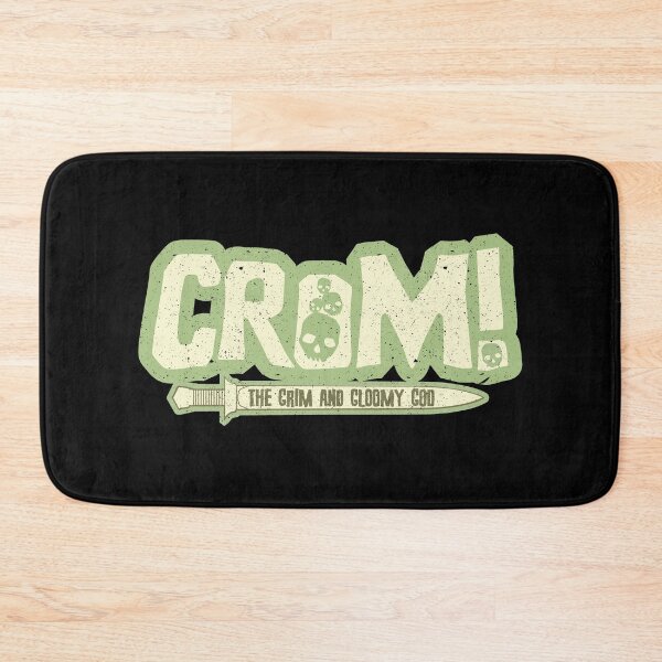 Item preview, Crom! - The Grim & Gloomy God | Retro 80s Comic, Vintage Fluo Design T-Shirt designed and sold by SALENTOmadness.