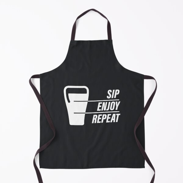 Item preview, Sip, Enjoy, Repeat - Beer Drinking Instructions designed and sold by Bleak Shirt.