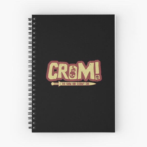 Item preview, Crom! - The Grim & Gloomy God | Retro 80s Comic, Vintage Red Design T-Shirt designed and sold by SALENTOmadness.