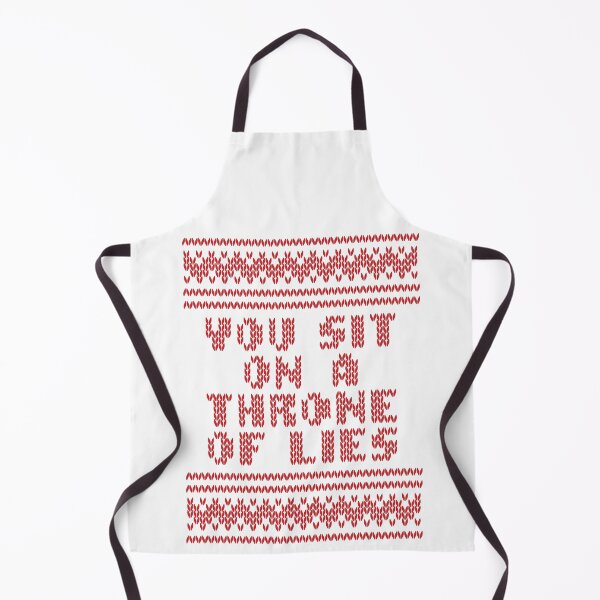 Item preview, Red Throne of Lies Ugly Sweater designed and sold by FreshBatchCo.