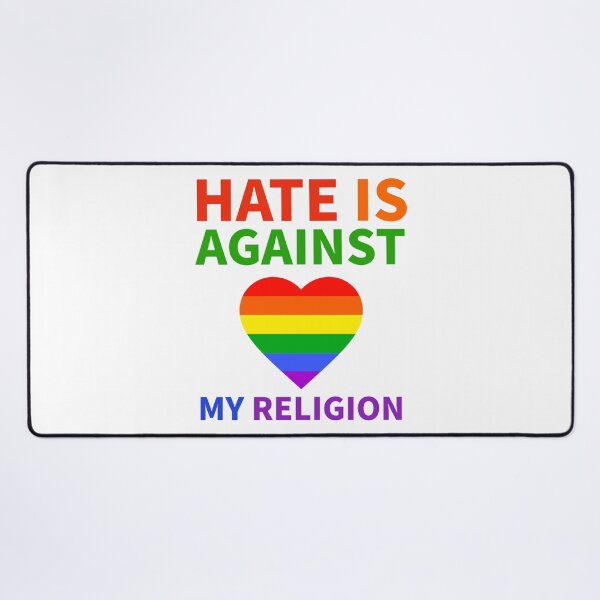 Item preview, Hate is against my religion designed and sold by Rachel the Artist .