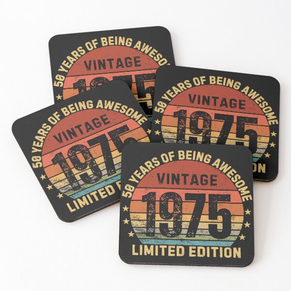 Item preview, Vintage 1975 Limited Edition 50 Years Of Being Awesome designed and sold by Tigerr3g.