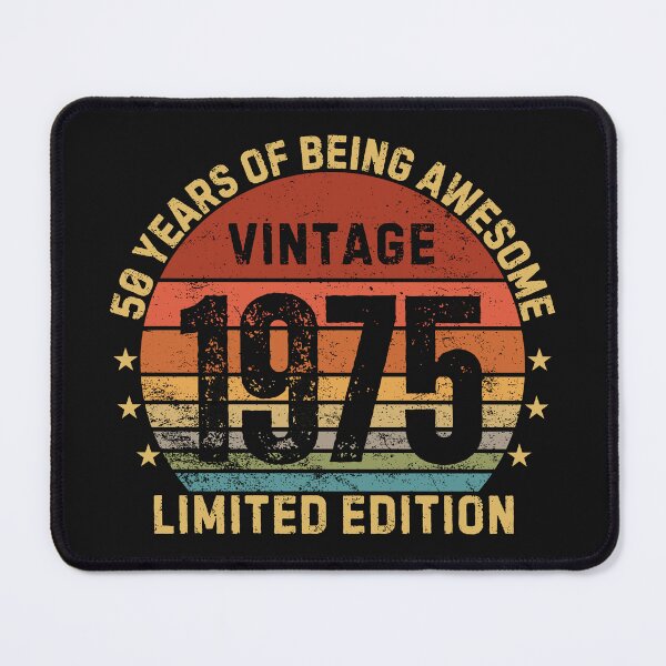 Item preview, Vintage 1975 Limited Edition 50 Years Of Being Awesome designed and sold by Tigerr3g.