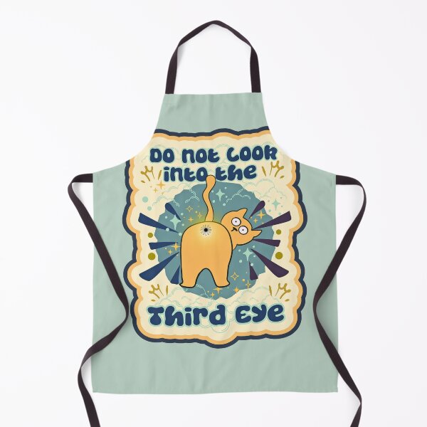 Item preview, Kitty Bum Cute Cats Third Eye Humor designed and sold by Renata Illustrata.
