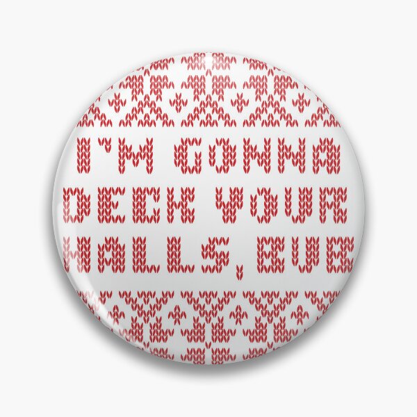 Item preview, Red Deck Your Halls Ugly Sweater designed and sold by FreshBatchCo.