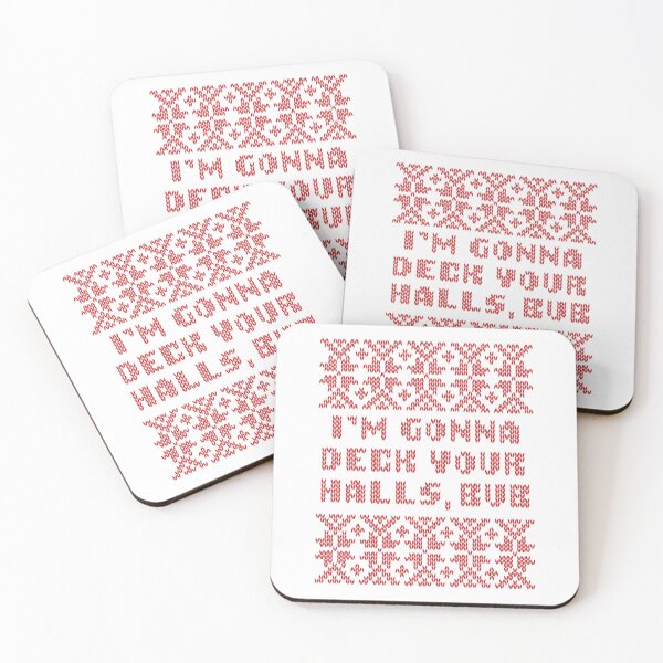 Item preview, Red Deck Your Halls Ugly Sweater designed and sold by FreshBatchCo.
