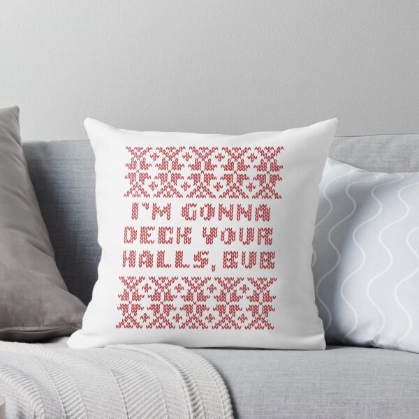 Item preview, Red Deck Your Halls Ugly Sweater designed and sold by FreshBatchCo.