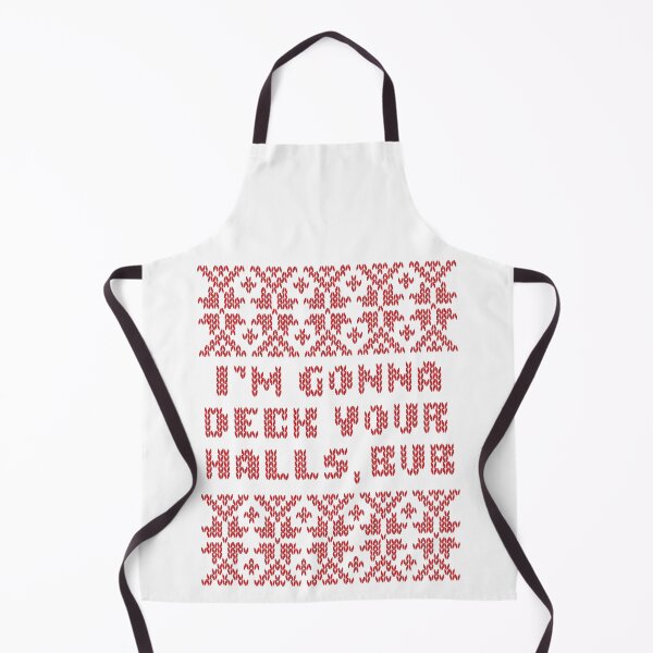 Item preview, Red Deck Your Halls Ugly Sweater designed and sold by FreshBatchCo.