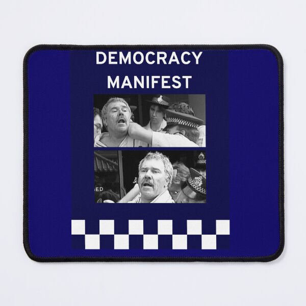 Item preview, Retro Democracy Manifest Chequerboard  designed and sold by NTLStickerCo.