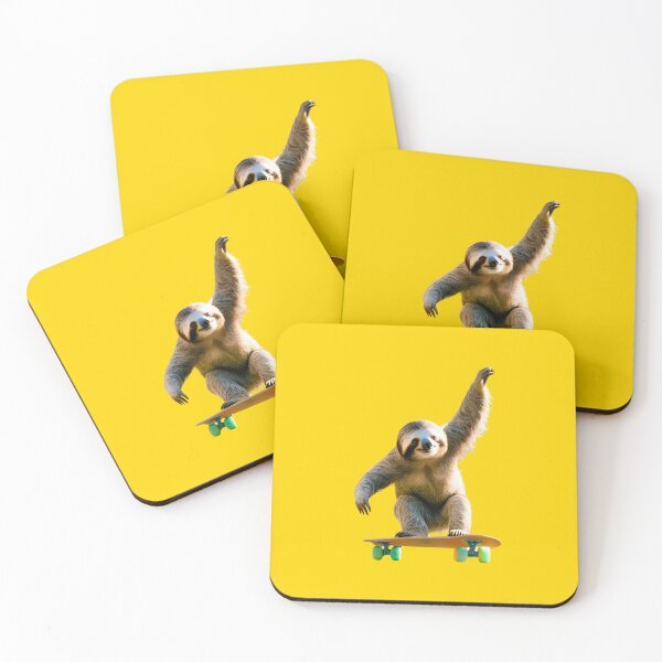 Item preview, Skateboarding Sloth designed and sold by F5tees.