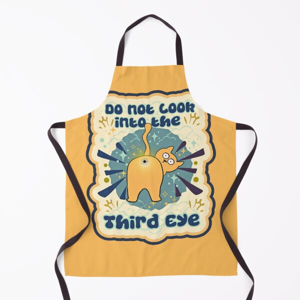 Item preview, Kitty Bum Cute Cats Third Eye Humor designed and sold by Renata Illustrata.
