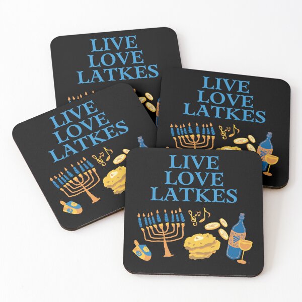 Item preview, LIVE LOVE LATKES designed and sold by Squirrel-Queen.
