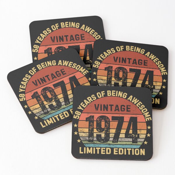 Item preview, Vintage 1974 Limited Edition 50 Years Of Being Awesome designed and sold by Tigerr3g.