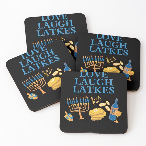 Item preview, LOVE LAUGH LATKES designed and sold by Squirrel-Queen.
