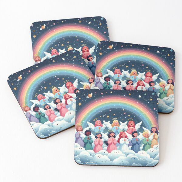 Item preview, Group of Angels Singing in Heaven designed and sold by JesusClub.