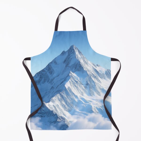 Item preview, Snow-capped peak under a clear blue sky designed and sold by valerko26.
