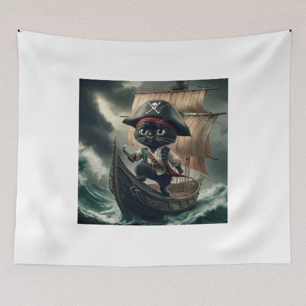 Item preview, The Pirate Cat - A Journey on the sea designed and sold by lavka-xd.
