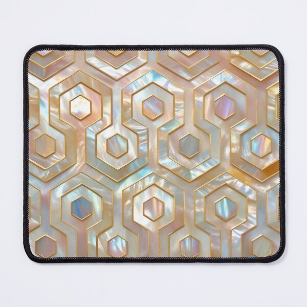 Item preview, mother of pearl geometry hexagon pattern designed and sold by Girih.
