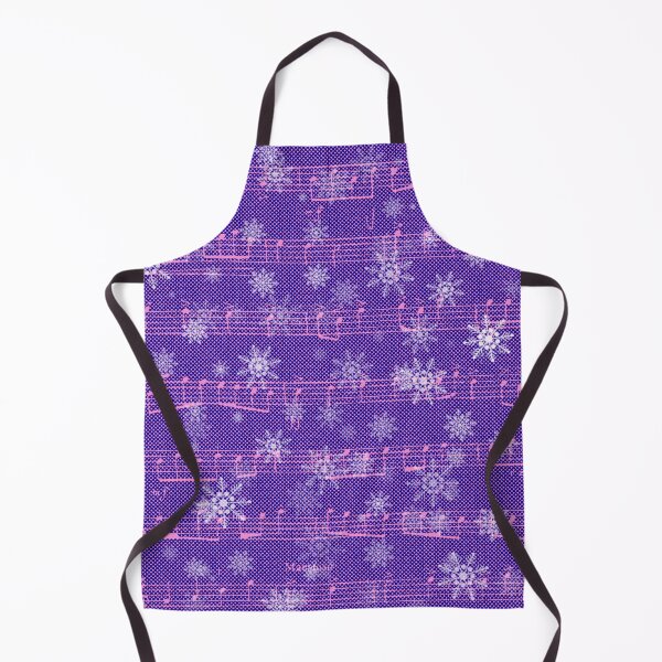Item preview, Snow Notes - musical graphics in navy blue, pink and white. designed and sold by My-fake-places.