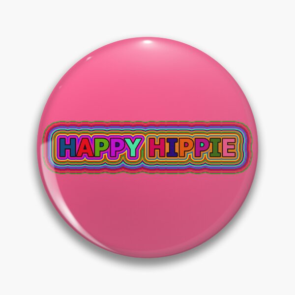 Item preview, Colorful Happy Hippie Words Free Spirit Colorful Retro Lines 3 of 4 designed and sold by Beachy.