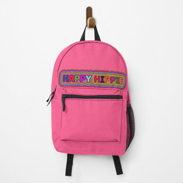 Item preview, Colorful Happy Hippie Words Free Spirit Colorful Retro Lines 3 of 4 designed and sold by Beachy.