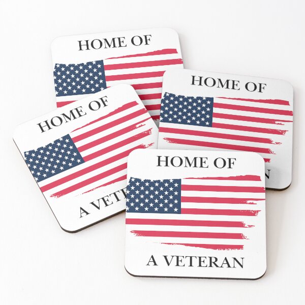 Item preview, Home of a Veteran USA designed and sold by Tasmanian Viking.