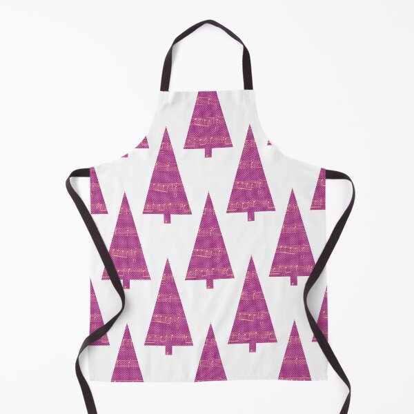Item preview, Christmas Tree and Notes - musical graphics in magenta and pink. designed and sold by My-fake-places.