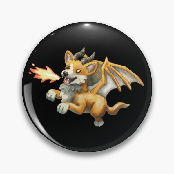 Item preview, Corgi dragon designed and sold by Eli-the-dragon.