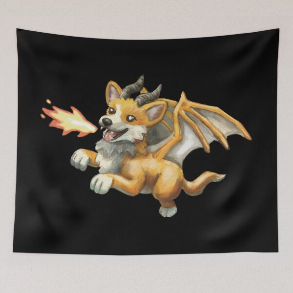 Item preview, Corgi dragon designed and sold by Eli-the-dragon.