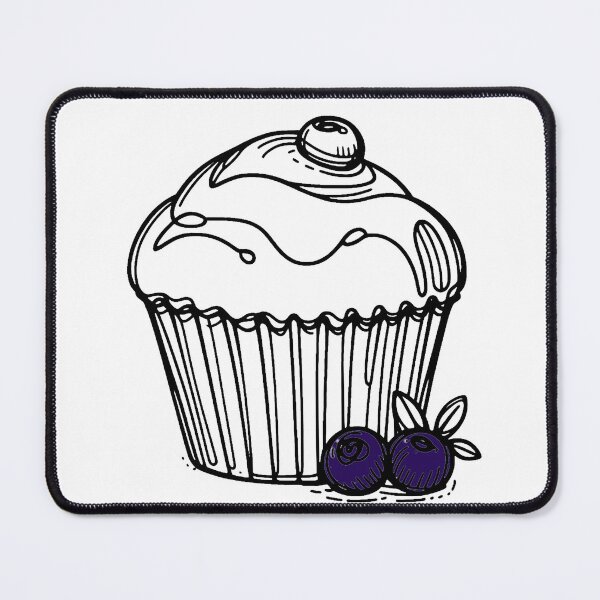 Item preview, Blueberry Muffin designed and sold by ThreadBorne.