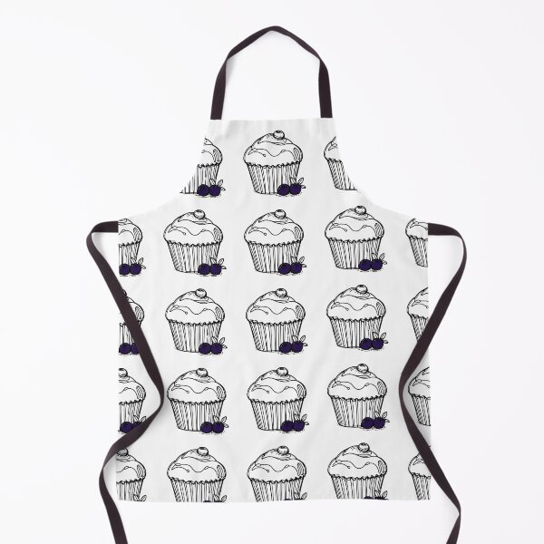 Aperçu de l'œuvre Muffin aux myrtilles créée et vendue par ThreadBorne.