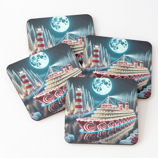 Item preview, Mint Ship Christmas Magic designed and sold by icyani2024.