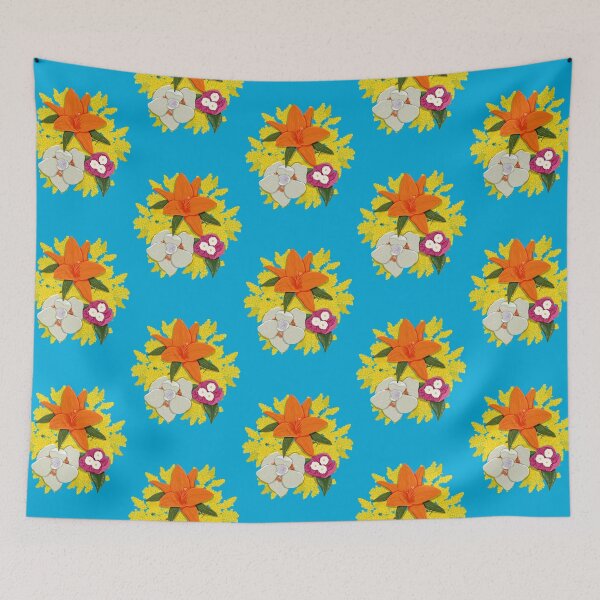Item preview, Floral pattern designed and sold by LoreleiArts.