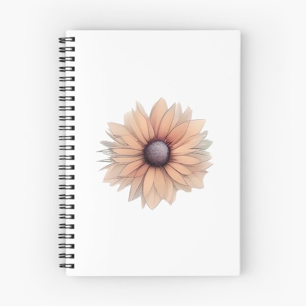 Item preview, Delicate Blush Sunflower designed and sold by SavvyJuanDesign.