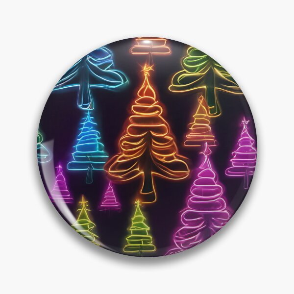 Item preview, Neon Christmas Trees designed and sold by Zenvo.