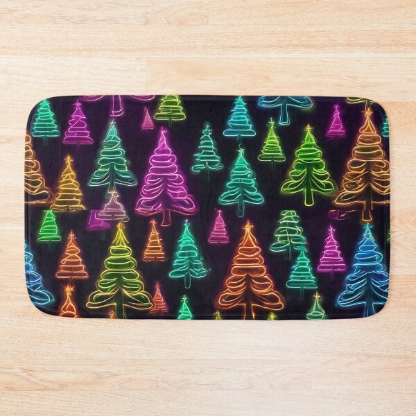 Item preview, Neon Christmas Trees designed and sold by Zenvo.