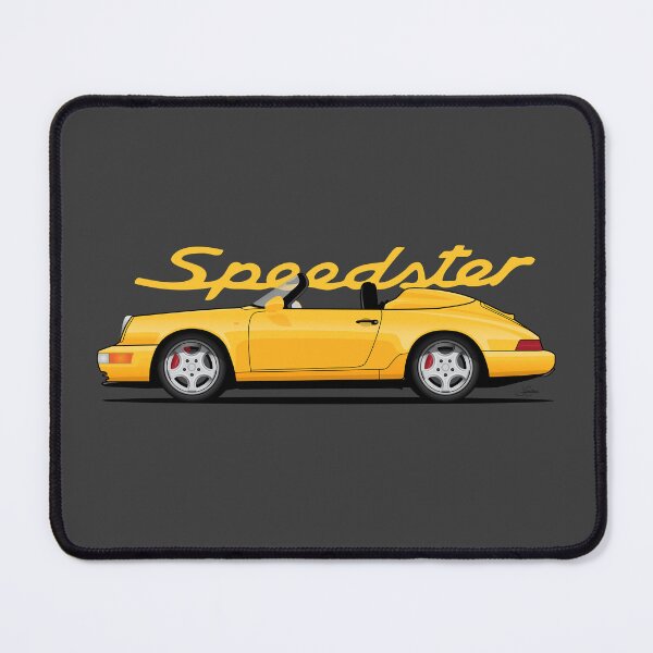 Item preview, Speed Yellow Porsche 911 964 Speedster designed and sold by blackdogshop.
