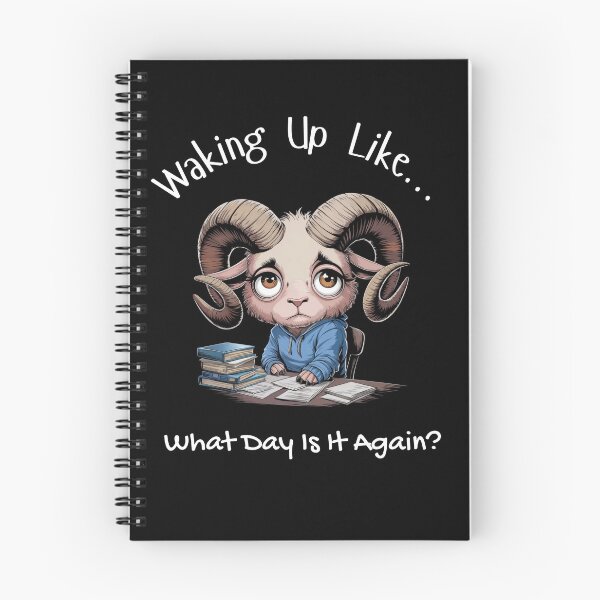 Item preview, Waking Up Like… What Day Is It Again? - Tired Ram designed and sold by HexaDaisy.