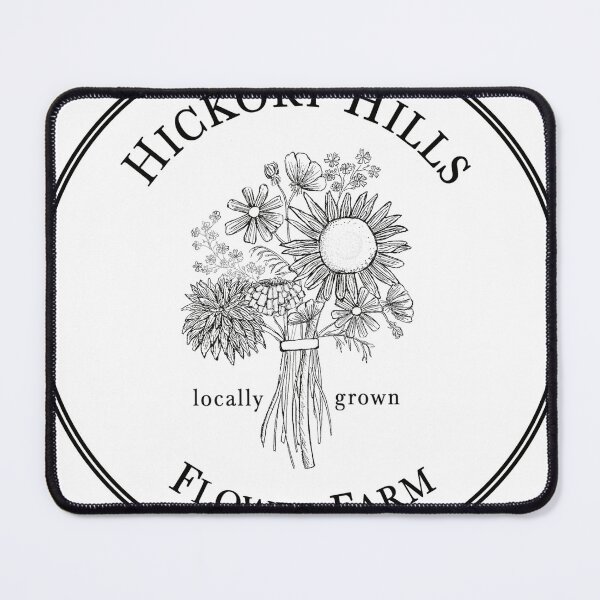 Item preview, Hickory Hills Flower Farm Logo [Transparent ] designed and sold by elliekurt.