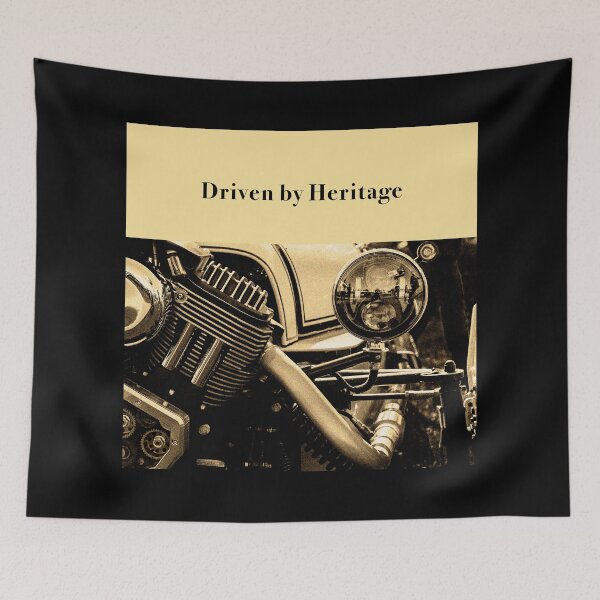 Item preview, Driven by Heritage – Vintage Morgan Headlight and Engine Art designed and sold by Michael van der Hoorn.