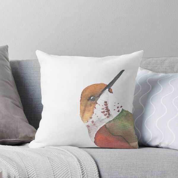Item preview, Allen's Hummingbird, watercolor painting designed and sold by SharonRoseR.