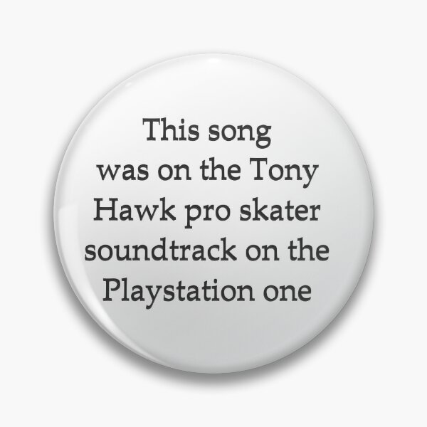Item preview, tony hawk soundtrack  designed and sold by RONEZONEGAMING.