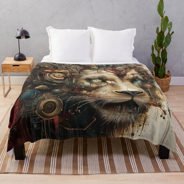 Item preview, Majestic Wildlife Dreamscape: Vibrant Animal Art Wall Design designed and sold by harmzk90.